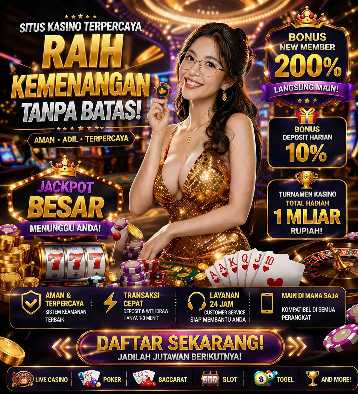 Roleta e blackjack 70game